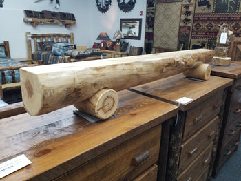 Aspen Half Log Mantle